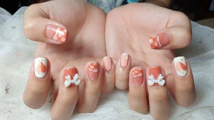 Las uñas 'coquette' ya están aquí: Mira estas ideas románticas y bonitas