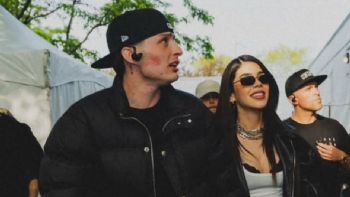 FOTOS: Peso Pluma y Kenia Os celebran 9 meses de noviazgo; así lo presumen