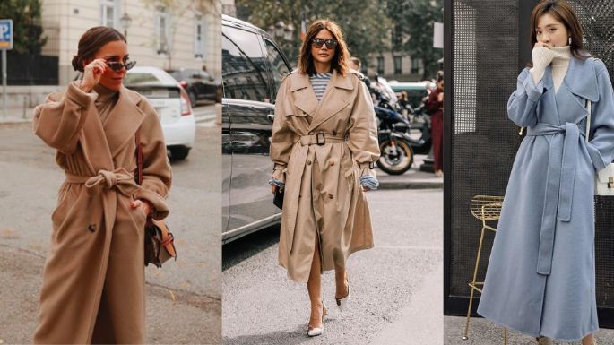 Abrigos con cinturón, la tendencia del invierno que nunca pasará de moda