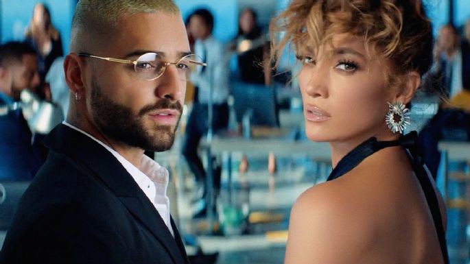 ¡Sabor latino! Maluma y Jlo elevan la temperatura de todos en los American Music Awards