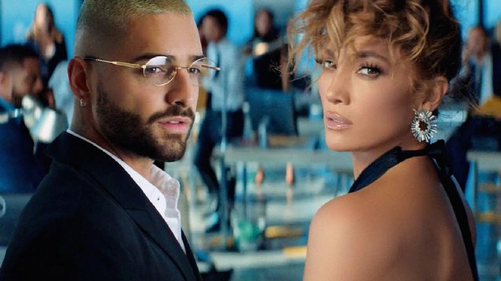 ¡Sabor latino! Maluma y Jlo elevan la temperatura de todos en los American Music Awards