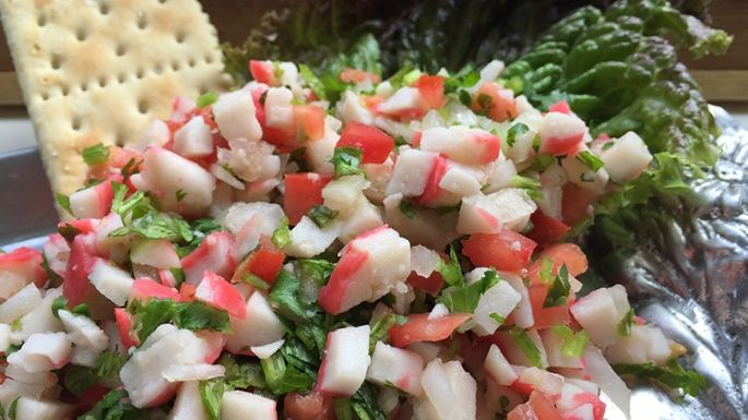 ¿Ceviche de surimi? Sorprende a todos con esta sencilla receta