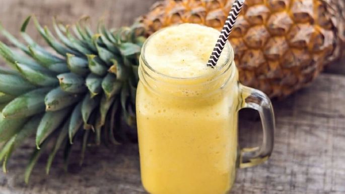 Bebida nutritiva y refrescante: Descubre esta receta de agua de piña con jengibre