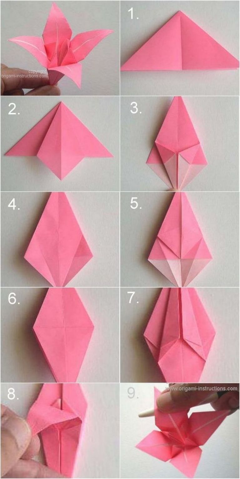 Flor de origami