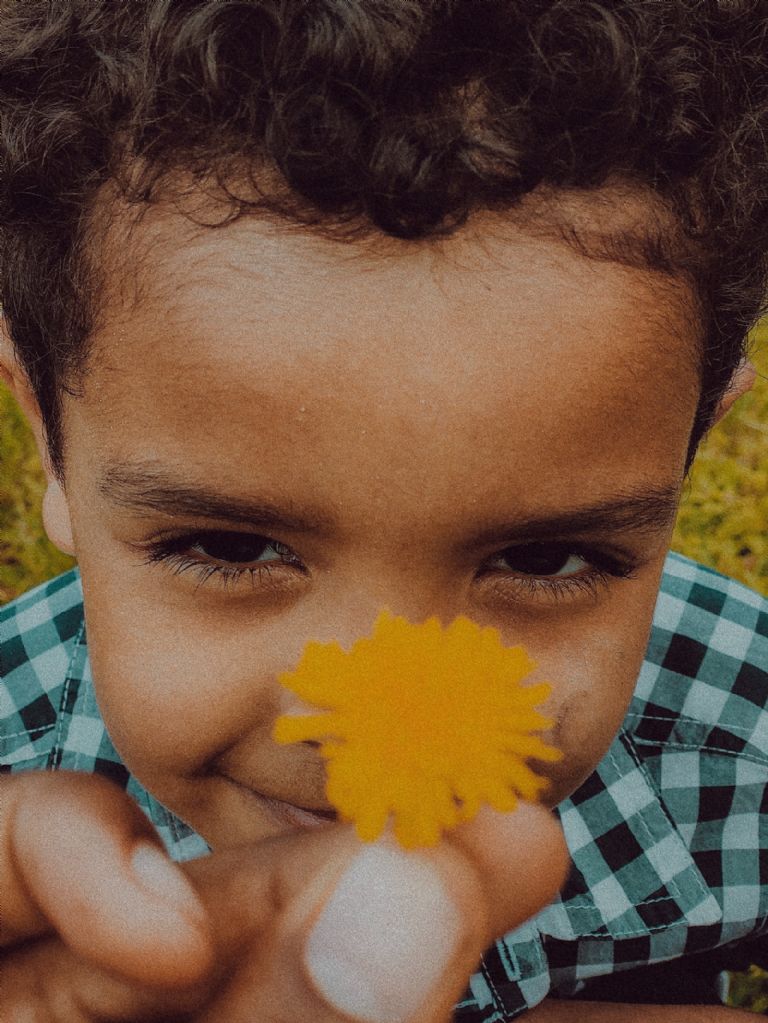 Niño feliz