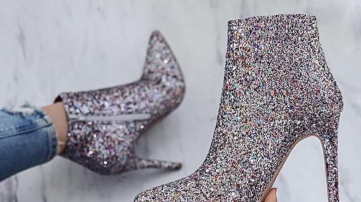 ¡Fabulosa de los pies a la cabeza! 3 ideas lucir tus increíbles botas con 'glitter'