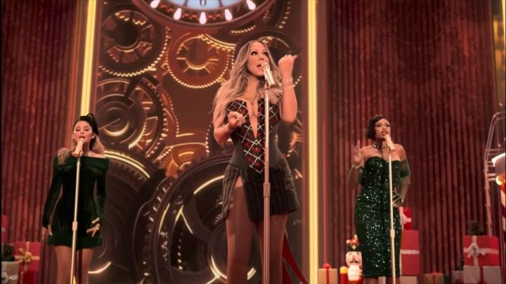 ¡Ya suena a Navidad! Mariah Carey, Jennifer Hudson y Ariana Grande juntas en un clásico de Navidad