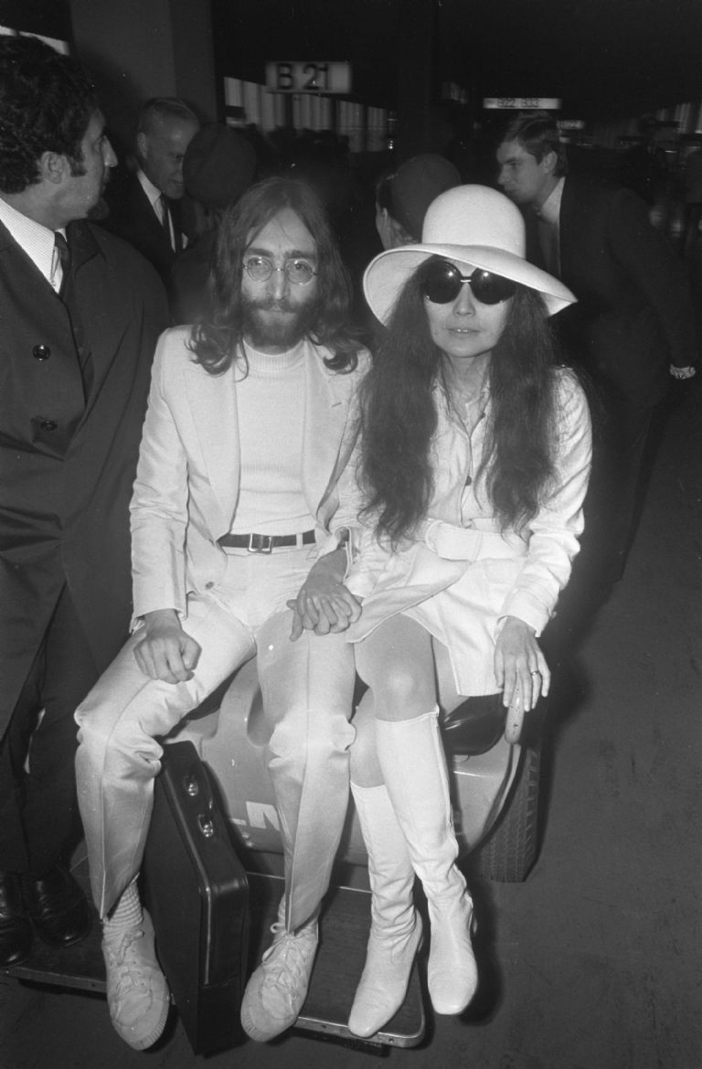 John Lennon y Joko Ono