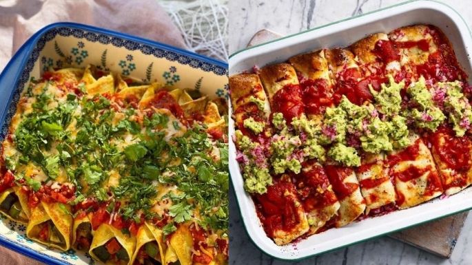 Enchiladas Tex Mex: Prepara una versión diferente y sencilla del ya clásico platillo picosito