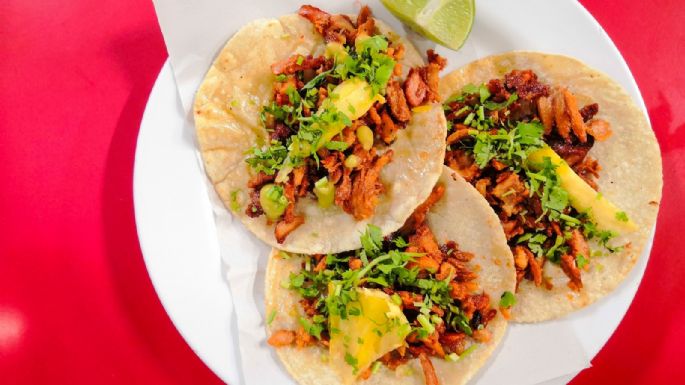 ¡Peca un poco! Estos deliciosos tacos al pastor de setas y lechuga seguramente te encantarán