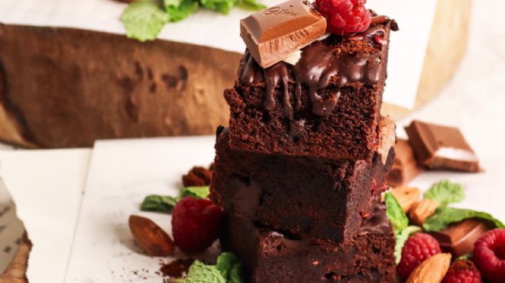 Brownies veteados: Aprende cómo preparar este exquisito y sencillo postre de chocolate