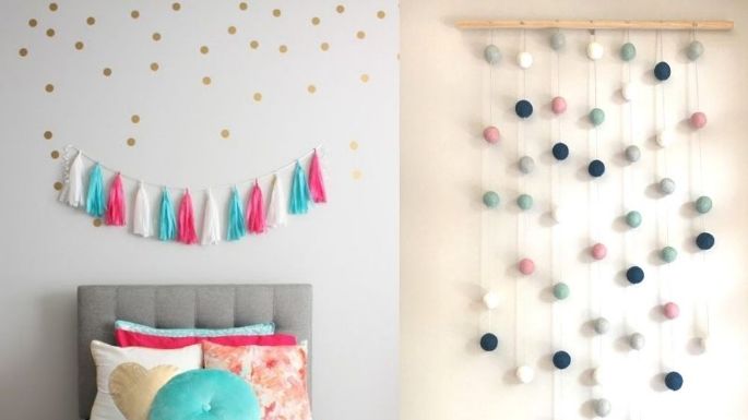 ¡Fáciles y hermosos! Estas son algunas ideas para decorar tu habitación