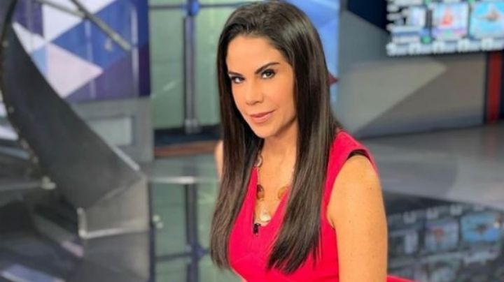 Desde los foros de Televisa Paola Rojas confirma que el color del otoño es el rojo