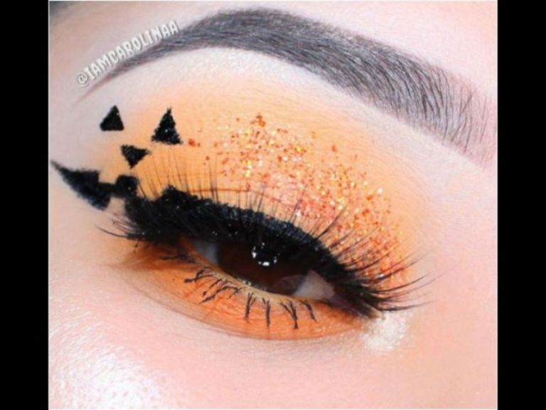 Maquillaje de ojos para Halloween 