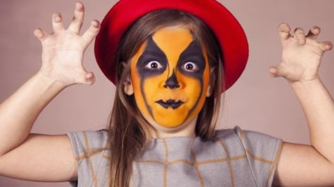 Saca tu lado artístico con estos maquillajes sencillos de 'Halloween' para tus hijos