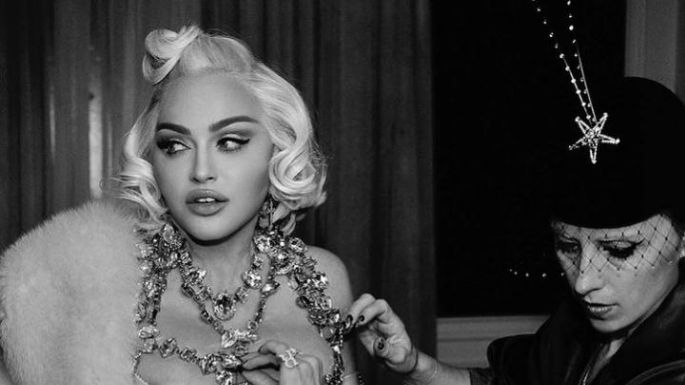 FOTOS: Al estilo Marilyn Monroe: Así posó Madonna para la revista V Magazine