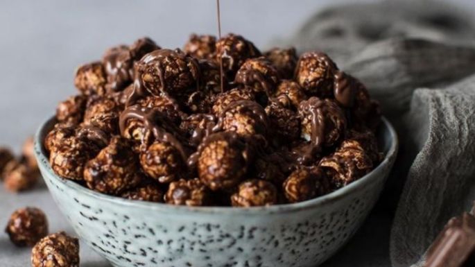 Dulce y salado: Aprende a hacer unas deliciosas palomitas caseras con cacao