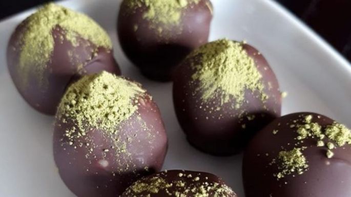 Lindas y deliciosas: Prepara unas trufas de chocolate y té matcha