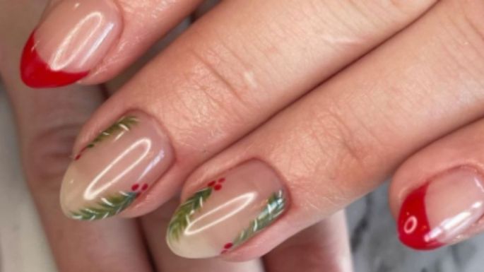 ¿Loca por la Navidad? Mira estos diseños de uñas navideños que puedes hacer en casa