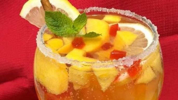 Ponche de frutas frío: Prepara esta sencilla bebida para tus posadas