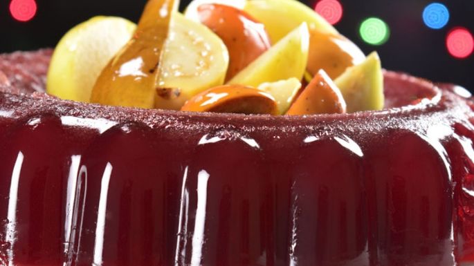 Postres Navideños: Esta gelatina de ponche será la locura con tus invitados