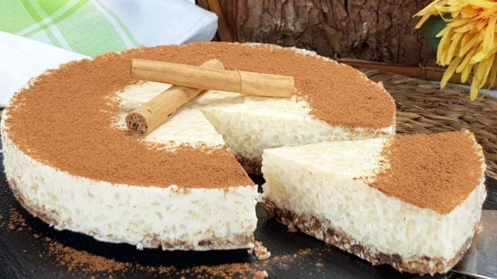 Postres Navideños: Esta tarta de arroz con leche será la estrella de la noche