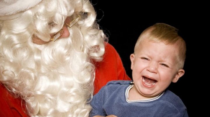 Descubre por qué tus hijos pequeños podrían tenerle miedo a Santa Claus