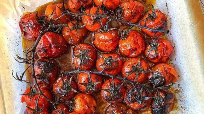 Sencillo y delicioso: Aprende a hacer unos tomatitos cherry asados