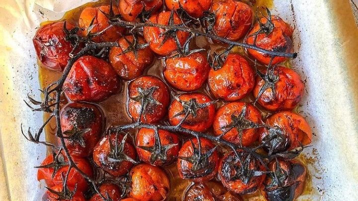 Sencillo y delicioso: Aprende a hacer unos tomatitos cherry asados