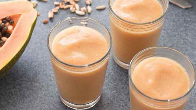 Este jugo de papaya con manzana es perfecto para mejorar tu digestión