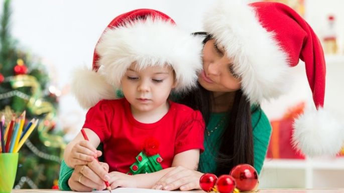 Con estas reglas enseñarás a tus hijos a hacer su carta para Santa Claus