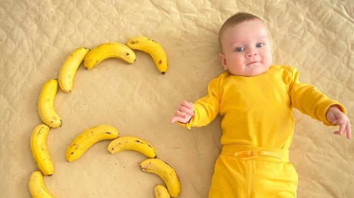 ¡Una maravilla! Conoce más del plátano y sus excelentes beneficios en bebés y niños