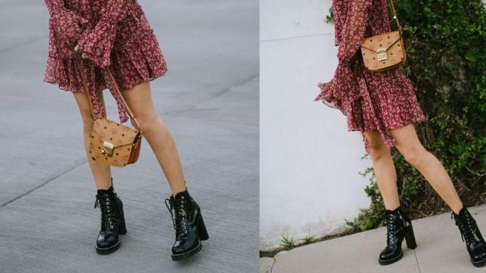 ¡Una combinación ideal para primavera! Así es como puedes usar vestidos con botines