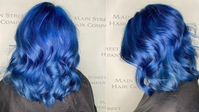 ¡Dale color a tu melena! Conoce algunos estilos en los que puedes llevar el cabello azul