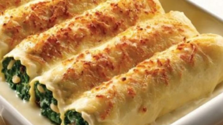 Canelones de verduras: Un platillo saludable y muy versátil para la hora de la comida