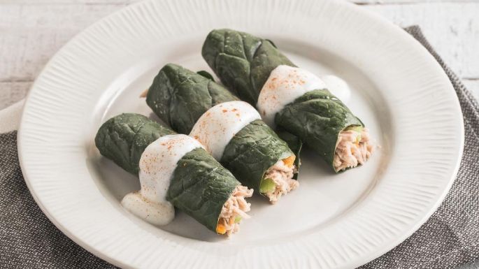 Tacos de espinaca y atún: Un platillo delicioso y ligero para la hora de la comida