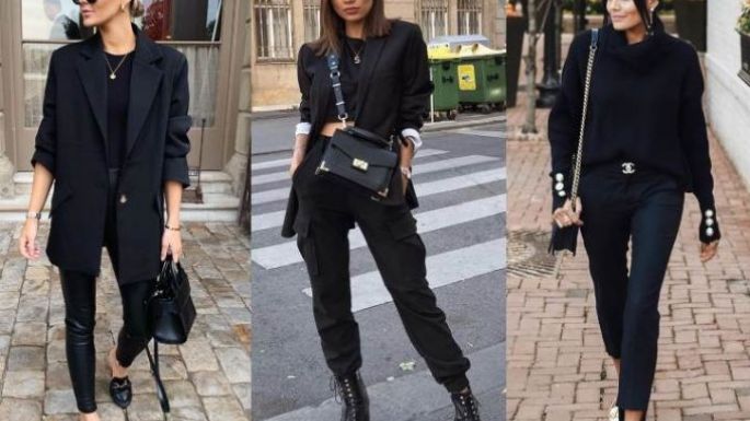 Dark side: Estos son los looks que tienes que probar si eres amante del color negro