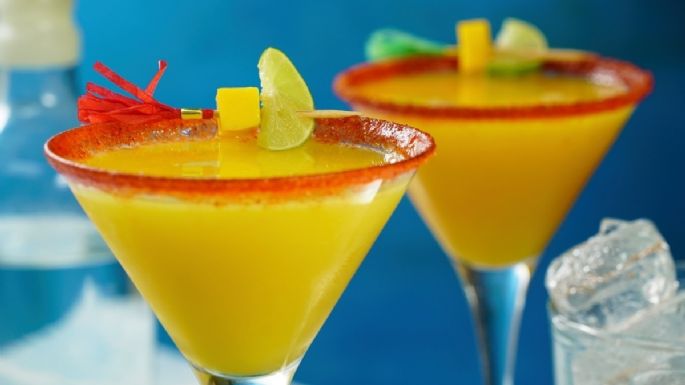 Quarantini: La mejor opción de un martini con el gran sabor tropical del mango