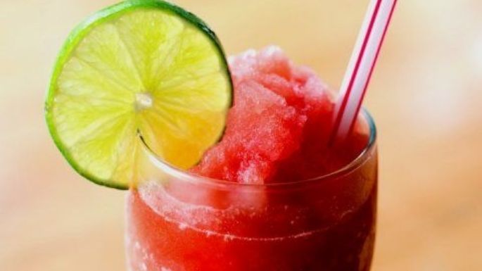 ¡Un frappé en extremo refrescante! Atrévete a cambiar la receta de la clásica sangría