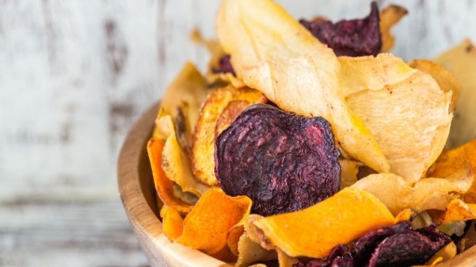 Chips de verduras: Una botana deliciosa y saludable que puedes preparar en casa