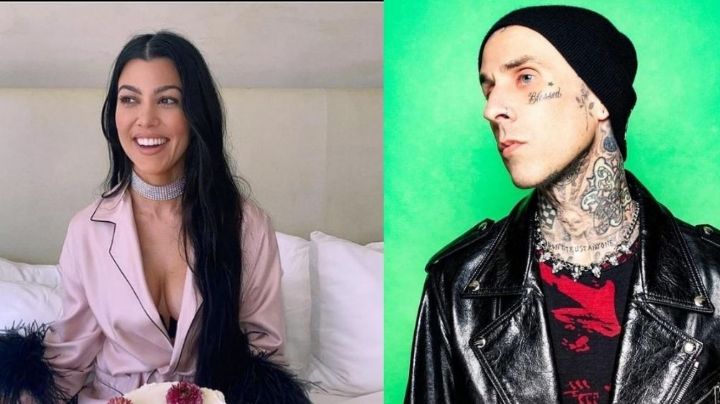 Kourtney Kardashian y Travis Barker causan revuelo en redes sociales por sus fotografías juntos