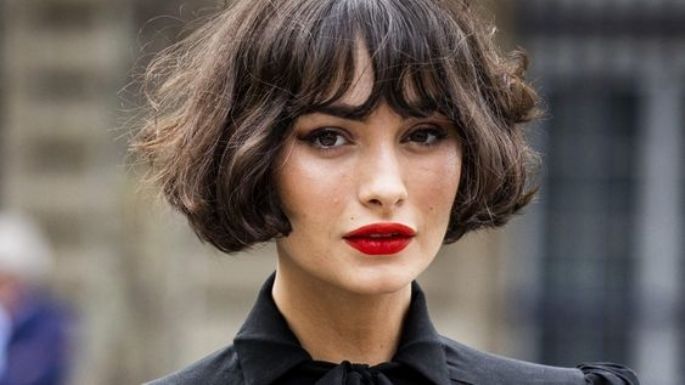 'French bob': Un corte de cabello que va muy bien con distintos tipos de rostro