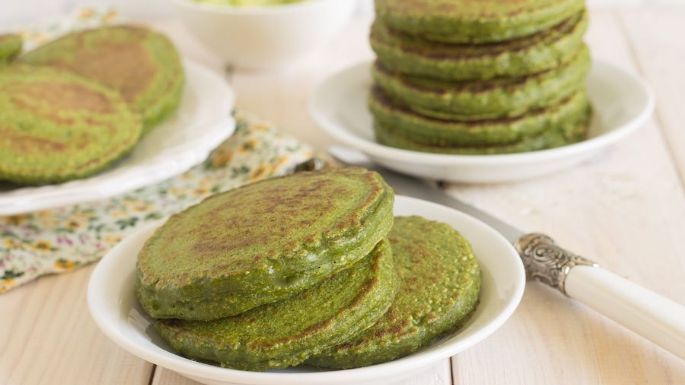 ¡Hotcakes de espinacas! Leíste bien, aprende a preparar esta deliciosa y nutritiva receta