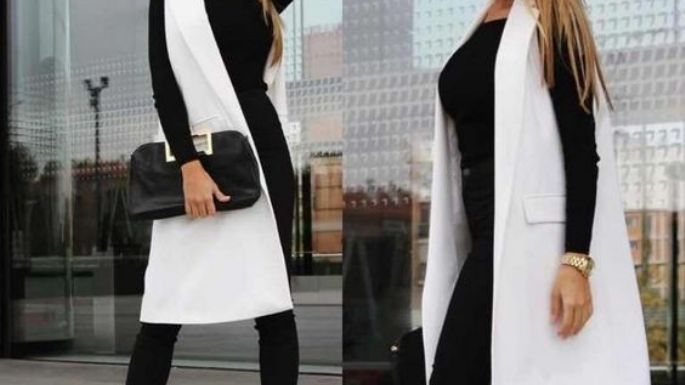 Back and white: Inspírate para combinar estos dos colores en tu outfit y lucir espectacular