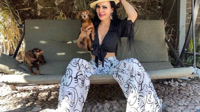 ¡Toda una inspiración para ir al gym! Maribel Guardia muestra abdominales a sus 61 años