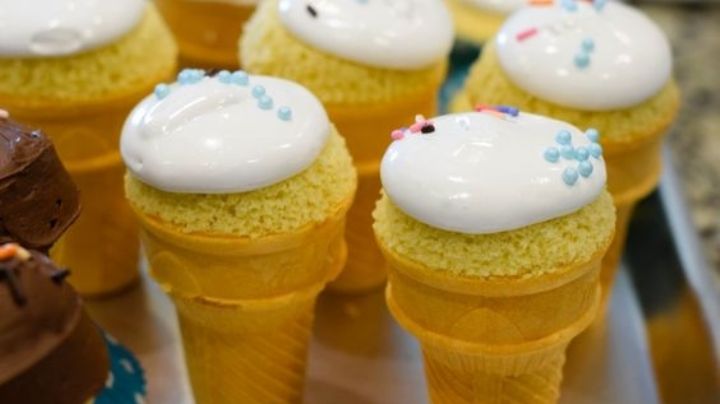 Un helado de 'cupcake': Conoce los pasos para preparar esta divertida receta