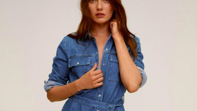 ¿Tienes un vestido denim? Sácale mucho más provecho con alguno de estos outfits