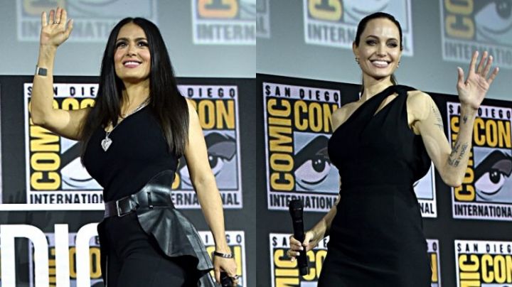 ¡Increíble! Así lucen Salma Hayek y Angelina Jolie en la nueva película de Marvel, 'Eternals'