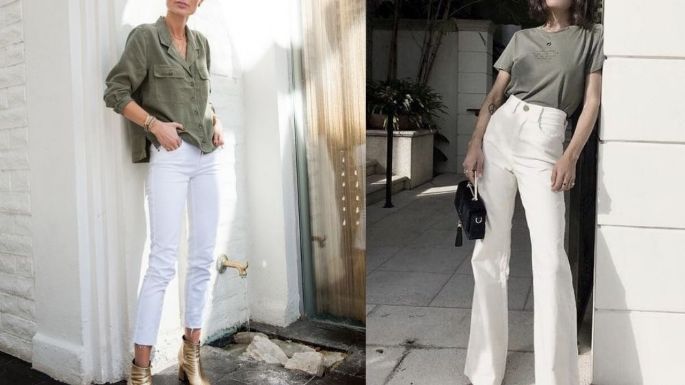 'White denim': Estas son la claves para usar mezclilla de ese color durante el verano