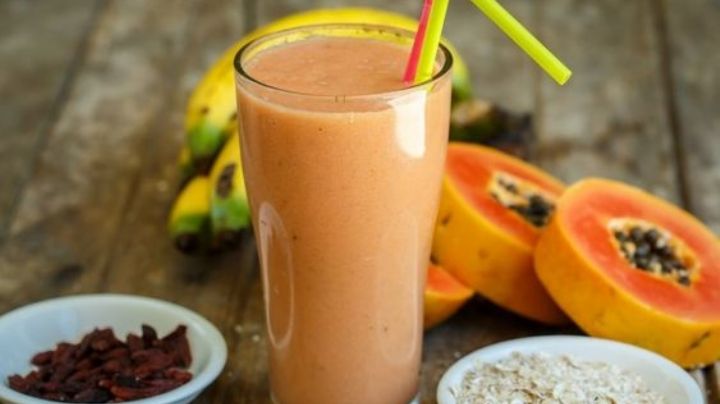Siéntete más ligera: Este 'smoothie' de papaya te ayudará a limpiar tu sistema digestivo